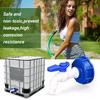 Izturīgs IBC tvertnes krāna adaptera vārsts S60x6 rupjas vītnes ūdens savienojuma adapteris dārza mājai