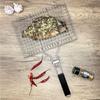 ZISIZ Faltbarer Edelstahl BBQ Grillzange