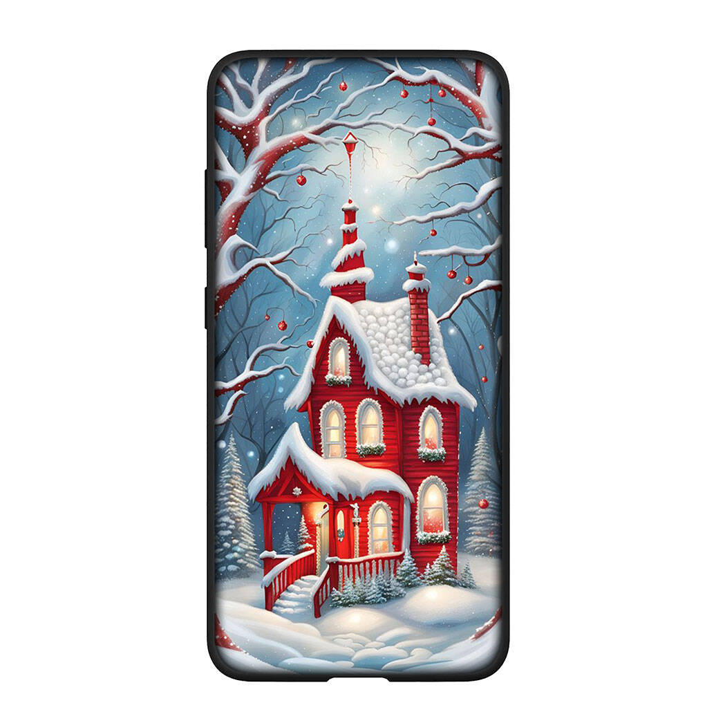 

Phone Case for iPhone 17 16 15 Plus Huawei P30 P20 Lite Redmi Note 14 12 11 13 Pro Max OPPO A60 A80 A40 A18 Tree Decoration Merry Christmas Deer Cover for OPPO A17 аеро