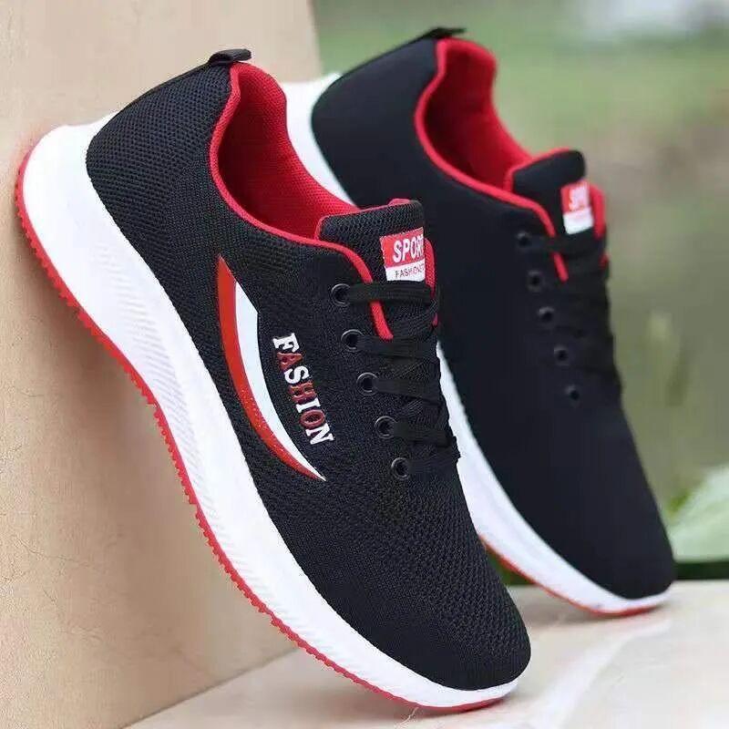 2024 neue Herrenschuhe Sportschuhe Lauftrend lässig hochwertig Student vielseitig Herren höhenerhöhend weichseitige Laufschuhe