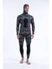 3mm Camouflage Two-Piece Wetsuit with Hood for Diving, Spearfishing, Freediving, and Snorkeling