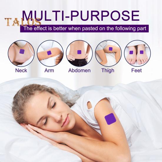 30/60Pcs Sleep Patches Natural Plants Fast Acting Sleep Aid Patches Portable Travel Men Women Body Fatigue Relief Deep Sleeping Stickers