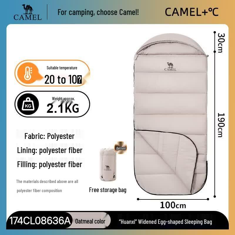 Camel Outdoor Warm Sleeping Bag