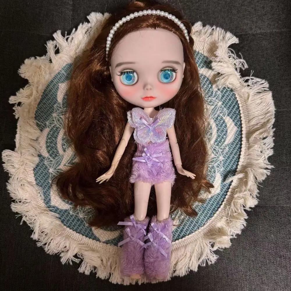 Mode 1/6 Blythe Puppen Outfit Niedlich Ersatzkleidung Blythe Puppen Kleidung Set Zubehör
