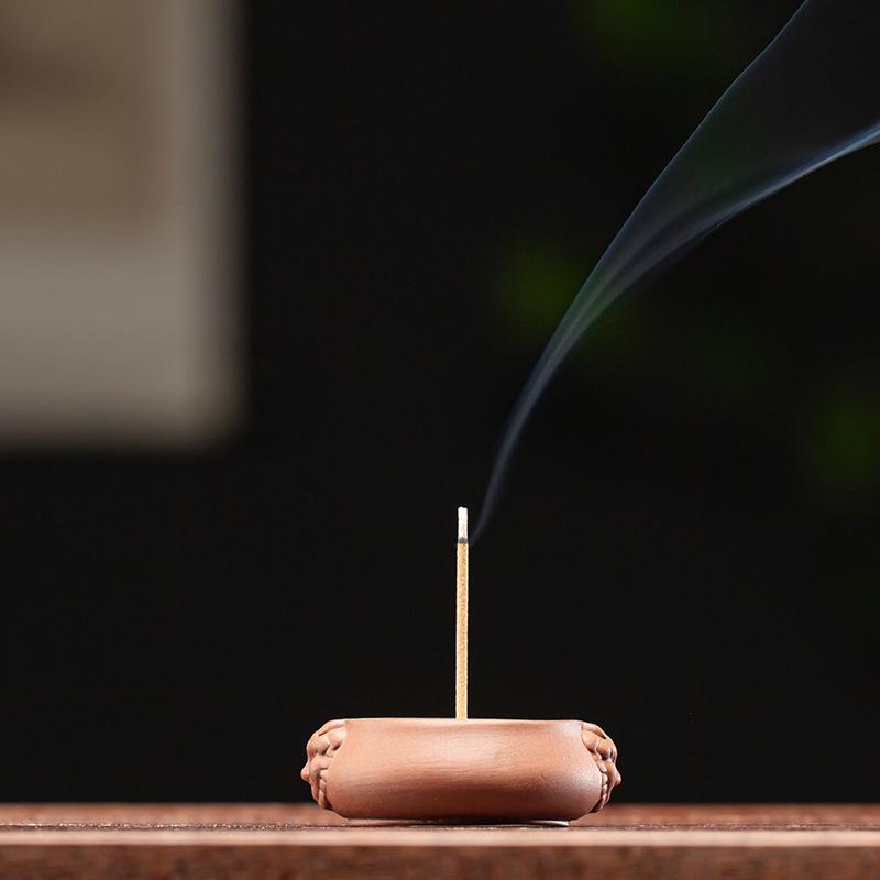 

Керамическая тренога подставка для благовоний для домашнего использования, Дзен чайная церемония для подставки для благовоний Будды, курильница для благовоний