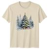 Christmas Tree Gifts Holidays Unisexs Unisexs Graphic Tee Winter Shirt