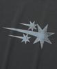 NICEGHOSTCLUB Vintage 3Star Basic Ringer Tee_Charcoal(Ng2Gmut538A)