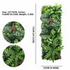 Realistic Artificial Plant Grass Wall Ivy Vibrant Greenery Faux Jungle Grass Panel Rattan Leaves Branches
