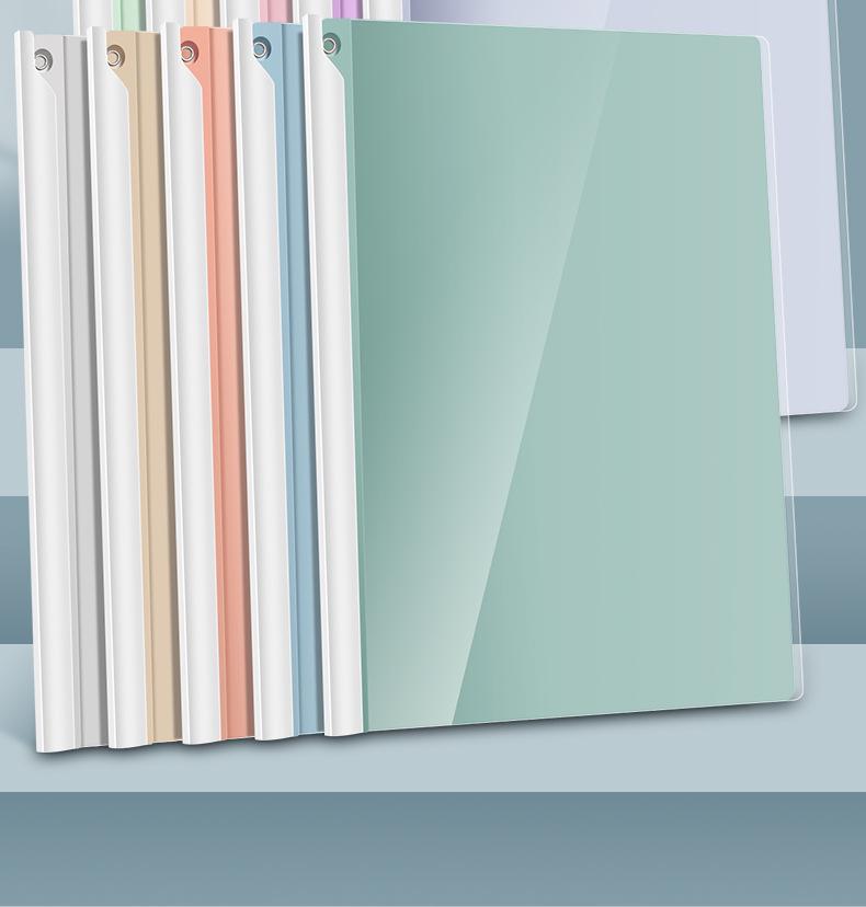 Thickened A4 Binder Clip for Elementary Students - Test Paper and Book Organizer