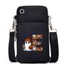 Halloween cute little ghost 26 letter messenger bag multi-function go out portable mobile phone bag