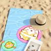 M-Molang CUTE Cartoon Towel Quick Drying Beach Towels Are Suitable For Swimming Pools Camping Yoga And The Gym
