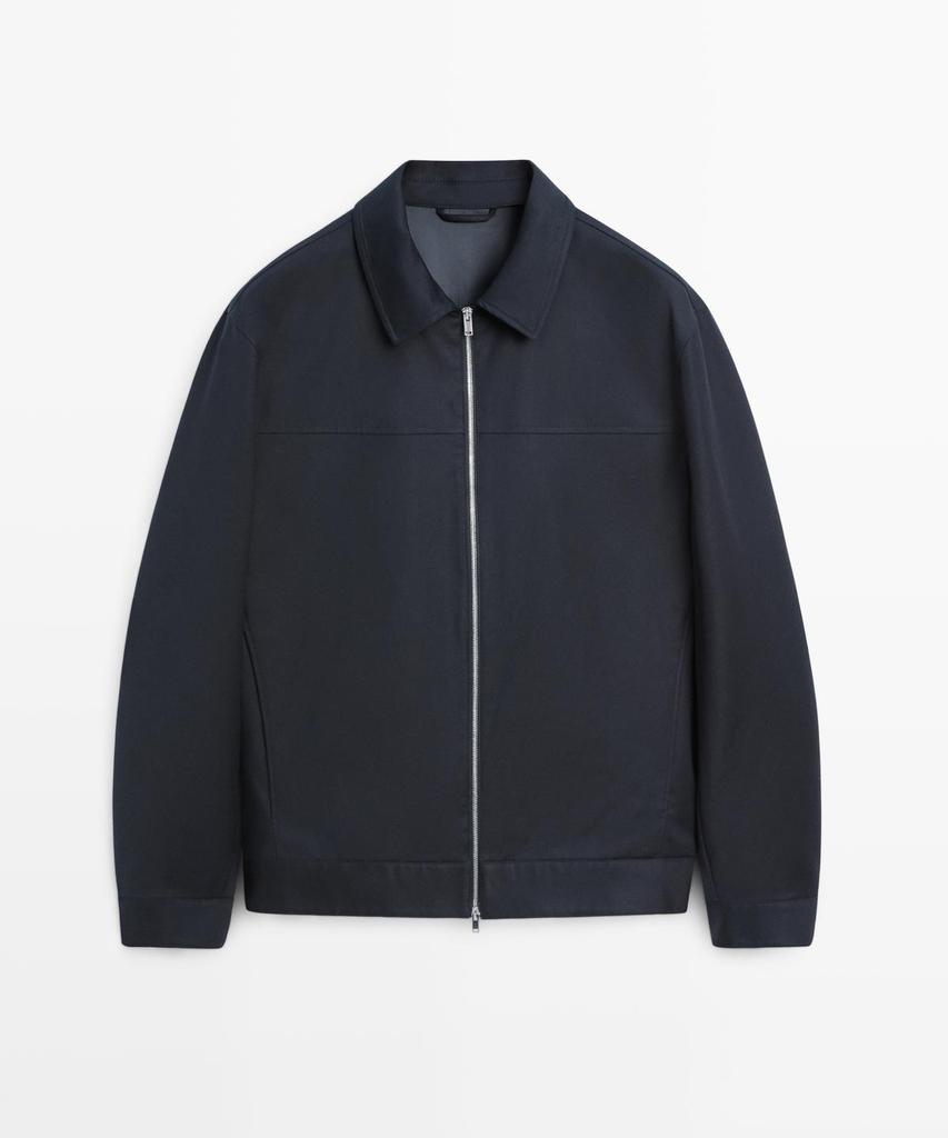 Massimo Dutti Cotton Blend Jacket