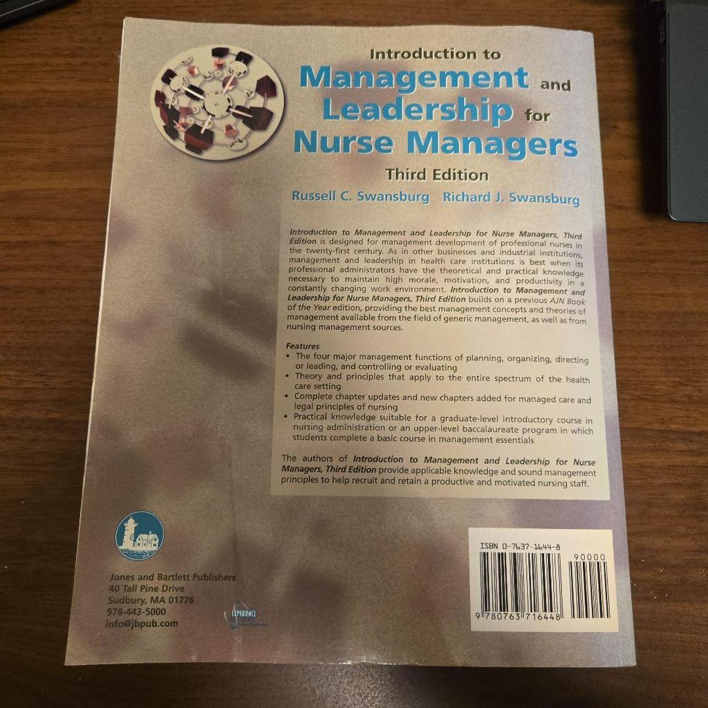 [USED] Introduction To Management and Leadership