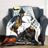 1pc Casper1 Blanket, Gift, for Men and Women, Soft Blanket, Good for Sofa Bed Couch Travel, Lightweight Flannel Blanket