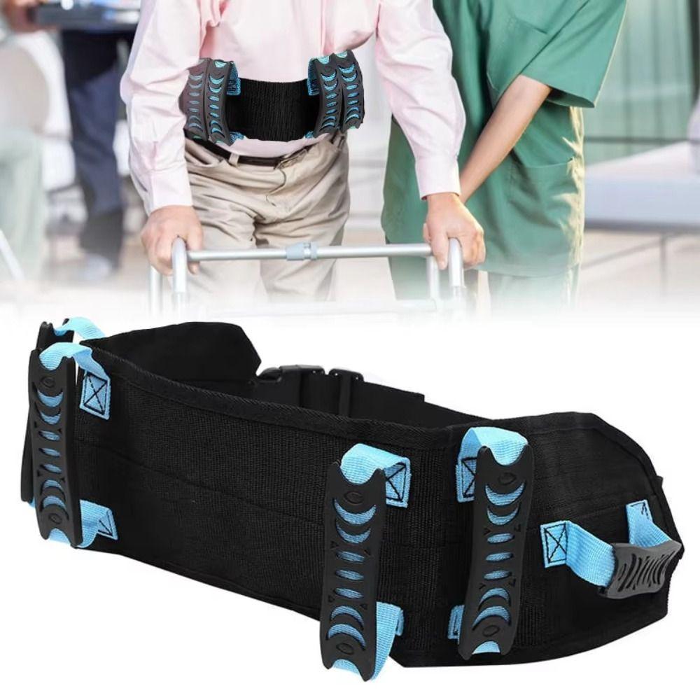 Adjustable Safety Transfer Braces Breathable Walking Assist Aid Waist Traction Belt Patient Care