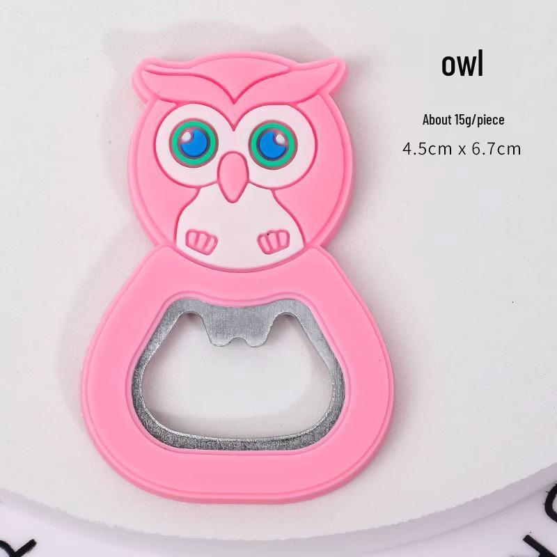 Creative Magnetic Bottle Opener & Fridge Magnet - Multifunctional Cap Opener