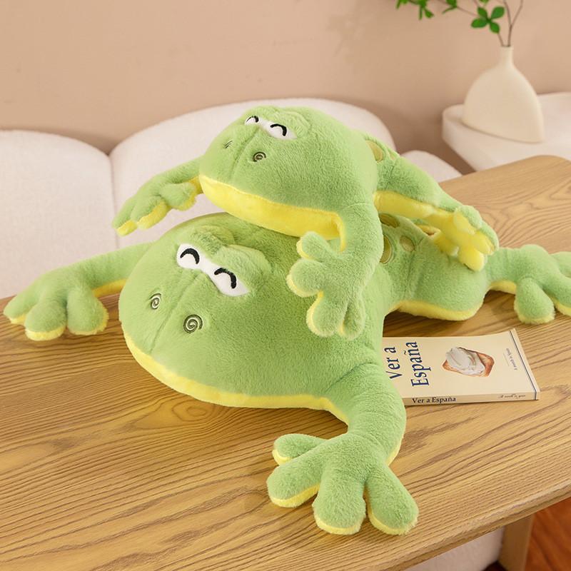 Frog Posture Lying Funny Doll Pp Cotton Childrens Bedroom Decor Gifts For