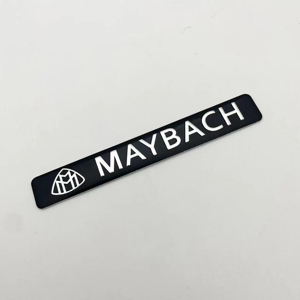 Car Sticker Aluminum Car Badge Rear Letter Emblem Trunk Accessories For Mercedes Benz AMG Brabus Maybach C E S GLE CLC Class W20