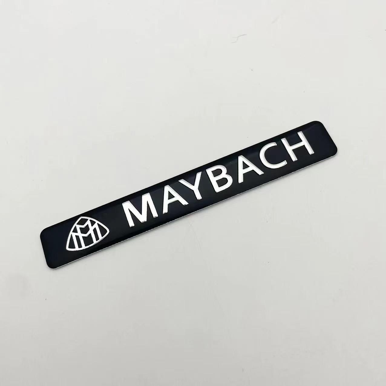 

Car Sticker Aluminum Car Badge Rear Letter Emblem Trunk Accessories For Mercedes Benz AMG Brabus Maybach C E S GLE CLC Class W20