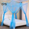 Zanzariera Letto Matrimoniale Rete Fine Baldacchino Traspirante 4 Angoli Tenda Estiva per Letto per Uso Interno Esterno Familiare Dormitorio