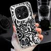 Graffiti Black Phone Case for Xiaomi Redmi Note 14 10 13C 14C A1 12C Note 13 12 Pro Plus 11 Pro A2 12 Phone Cover