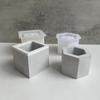 Easy to Use Square Silicone Mold for Crafting Customizable Flower Pots Suitable for DIY Project and Garden Decor
