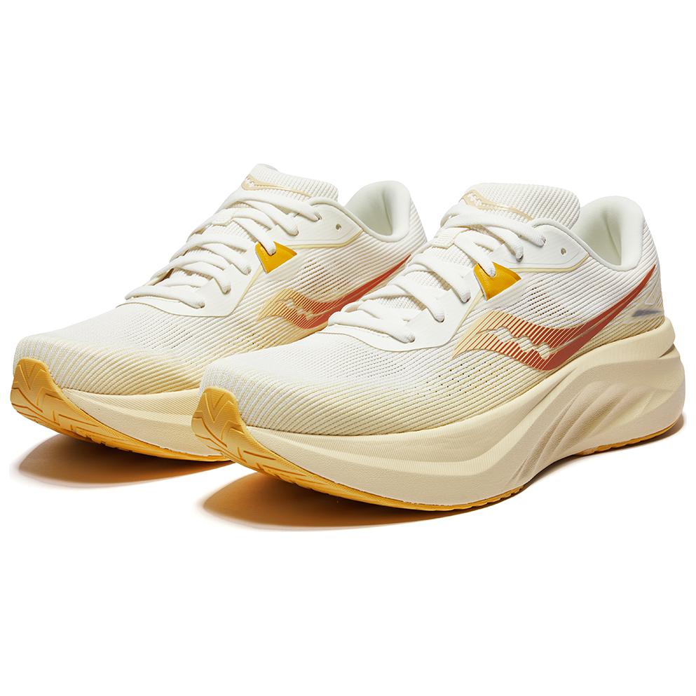 Saucony Tide 3 Comfortable Soft Non-Slip Wear-Resistant Low-Top Running Shoes Unisex Running Shoes Beige S28241-3