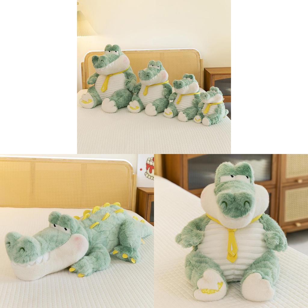 Entzückendes Herr Krokodil Plüschtier Perfekt für Kinder und Erwachsene Weiches Kuschelkissen Geschenk