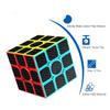 XMD Magic 3x3 Magic 3D Educational Official Ages Cube, Square, Puzzle, Toy, Version, 6+ (Official Version) (Charcoal Fiber)