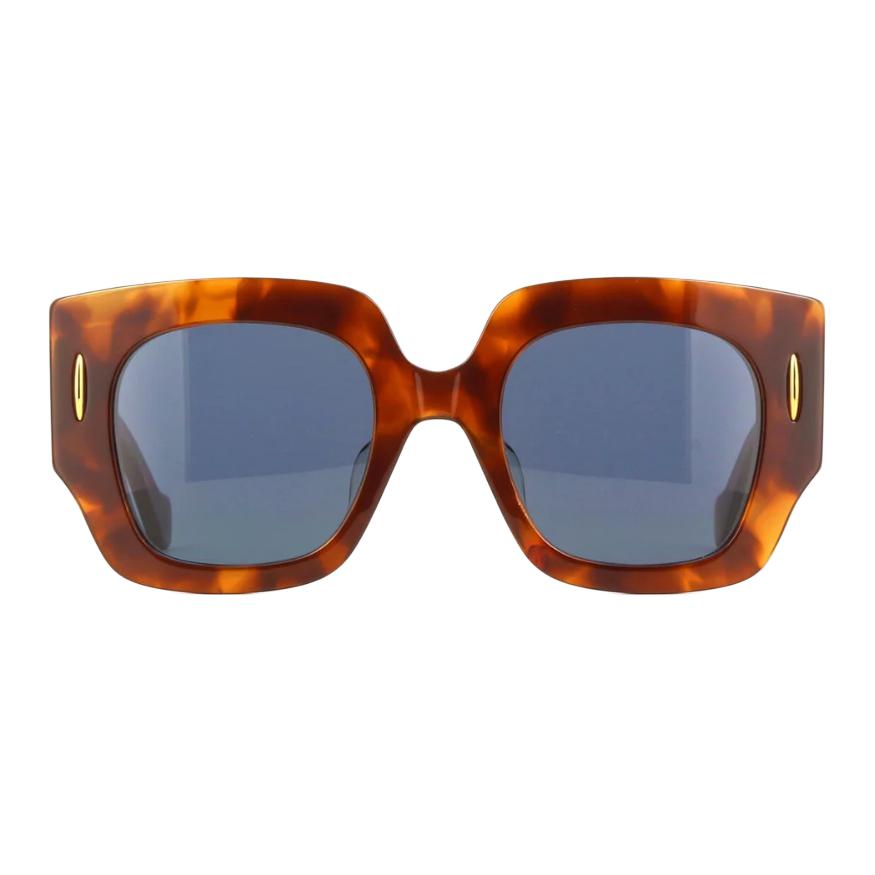 Loewe Acetate Square Sunglasses Unisex Sunglasses Tortoiseshell LW40129U53V
