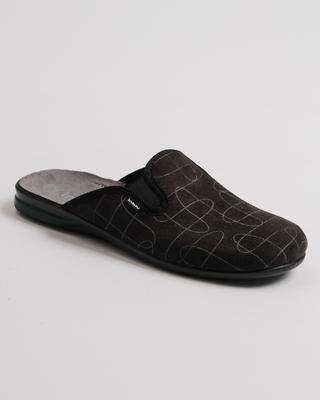 Men's Velour Slippers Inblu OG4H 41 Black