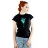 HARRY POTTER Damen-/Damen-Patronus-Hirsch-Baumwoll-T-Shirt