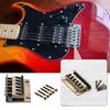 6 String Electric Bass Fixed Bridge Professional Bass Accessory Fixed Bridge Metal Texture Bass Guitar Part for Guitar