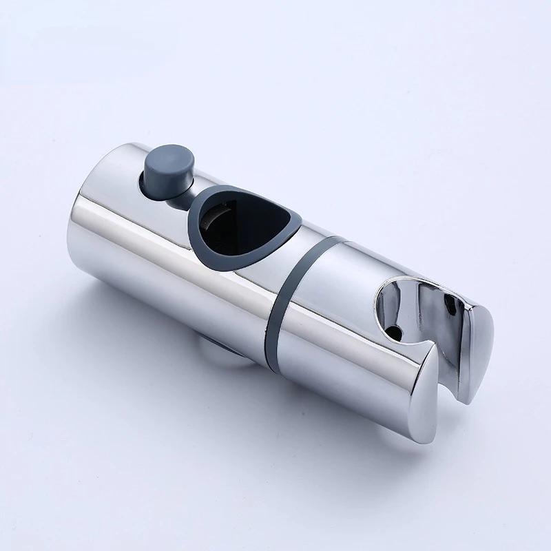 Shower Bracket Shower Rail Holder Adjustable 18~25mm ABS Chrome Shower Head Holder Bathroom Accessories Universal