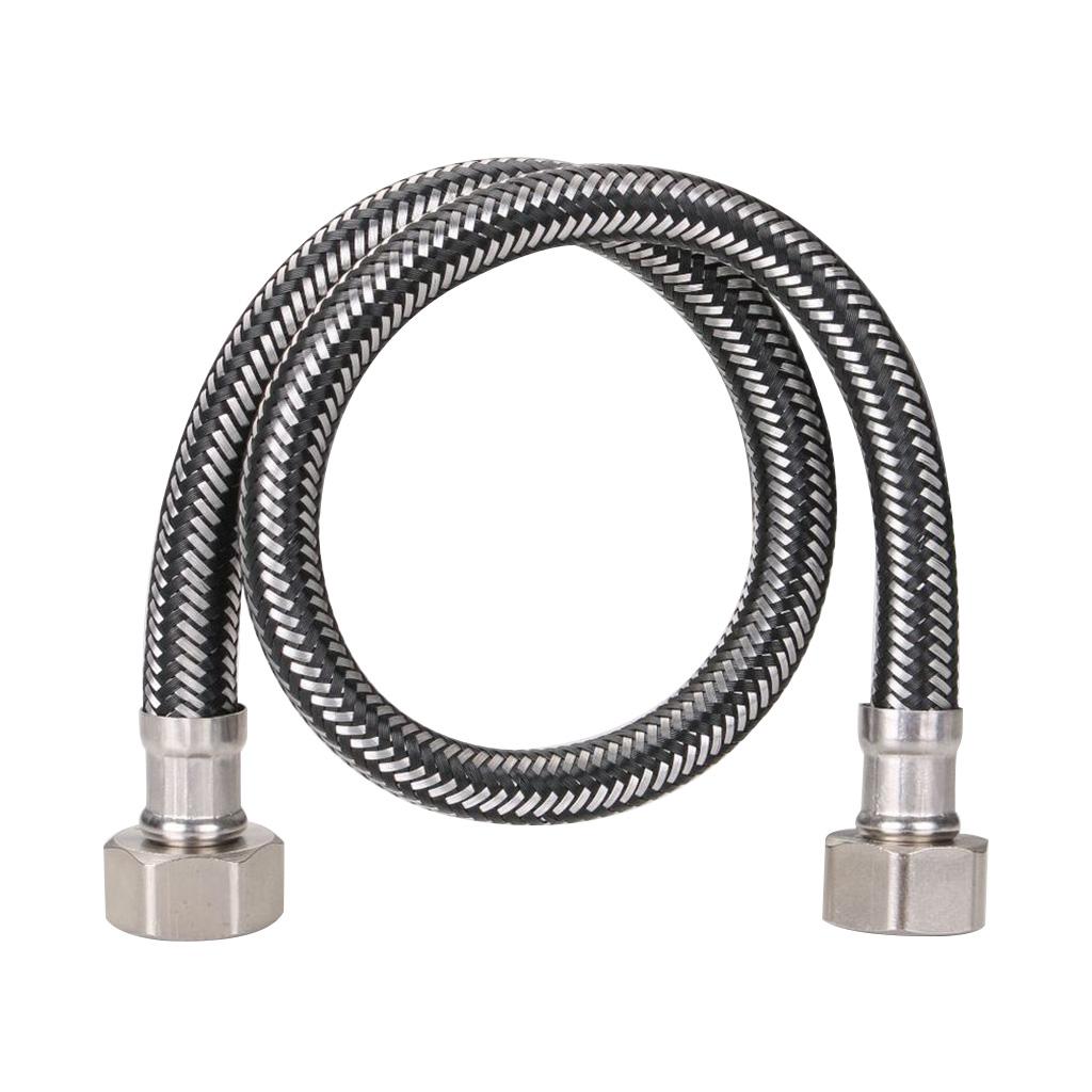 Bathroom Hose Water Heaters Long Hose Compression Thread Connector for Bathing Toilet Cleaning Easy to Install