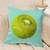 Creative Fruit Cushion Cover Silky Short Plush Sofa Pillow Cover Hidden Zipper Soft Dustproof Case for Home Decor
