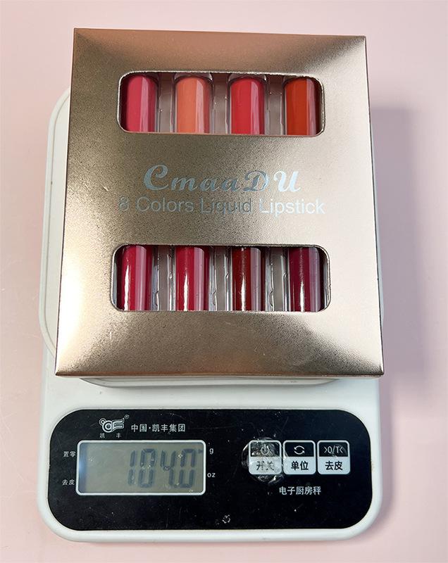CmaaDu 4 Installed Head Lip Gloss Waterproof No Color Does Not Touch The Cup