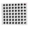 100PCS Fish Eyes 3D Holographic Simulation Fly Fishing Minnow Artificial Fish Eye for Fishing Fly DIY Lures Jig Baits Crankbaits