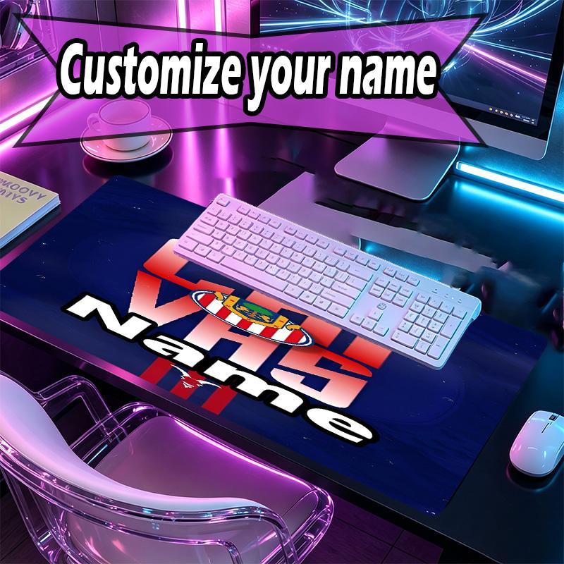 Kişiye Özel İsimli Club Deportivo Guadalajara Desenli Mouse Pad, Dizüstü Bilgisayar Masa Matı, Ev İçin Dekoratif Masa Matı Klavye Altlığı Hediye
