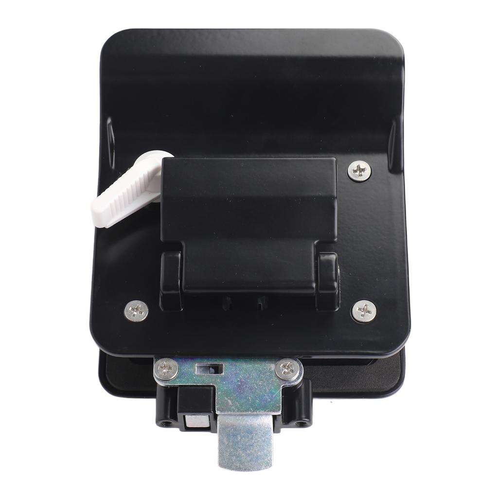 RV Door Lock Zinc Alloy Entry Door Latch Lock Replacement Kit with 4 Keys for Travel Trailer Campers RV Truck Cargo