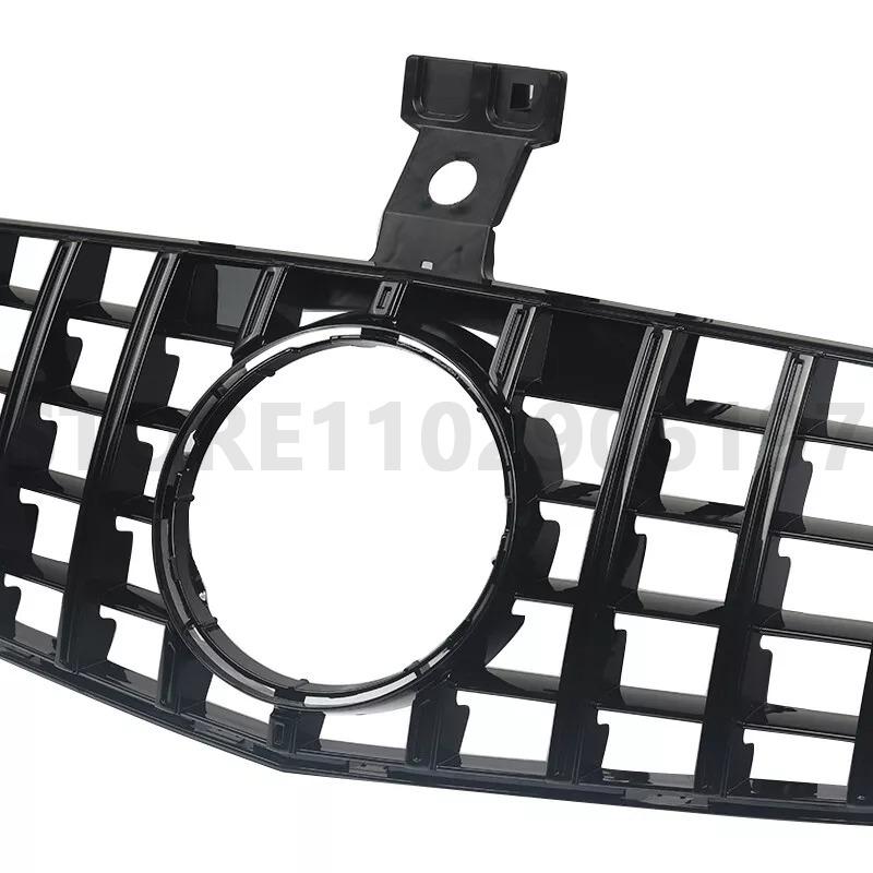 For 2007-2014 W204 C-Class Mercedes Benz C180 C200 C250 C300 C43 AMG GT Front Bumper Grille Hood Grill