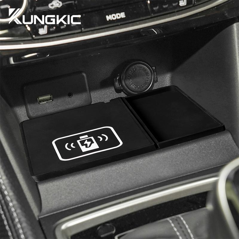 Car 15W Wireless Charger For Subaru XV Impreza 2018- Phone Charging Board Decoration Central Control Phone Holder