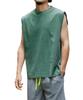 IMPROMES Casual SIDEWAYSTANCE Pigment Sleeveless T-Shirt, Men's, Green