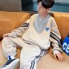 Children Sportswear Sets Fashion Kids Suits Spring Autumn Boys Casual Pullovers Outfits Teenager Sports Top+Pants 2Pcs