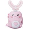Kids Electric Toothbrush Cartoon Dinosaur U-Shaped Ultrasonic Toothbrushes Whole Mouth 360 Degree Cleaning Automatic Totthbrush