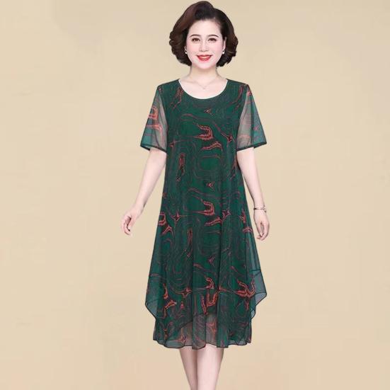 Платье миди для мамы — фото 10