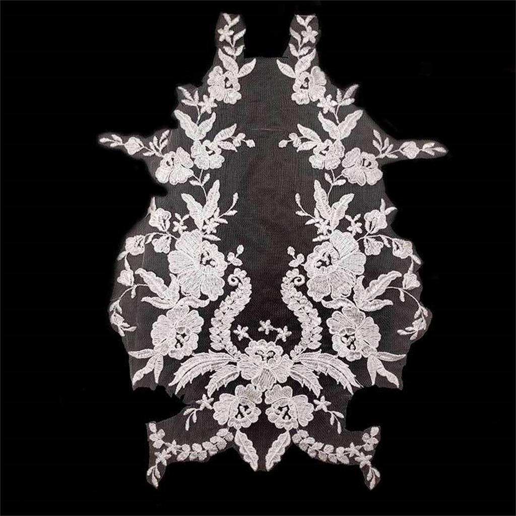 Luxurious Flower Appliques Versatiles Flower Decoration Dress Embellishment for Bridal Accessories