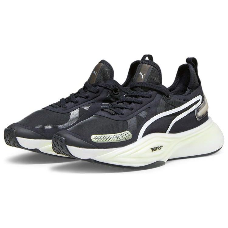 Puma PWR Nitro Squared Women's Black White 378688-01