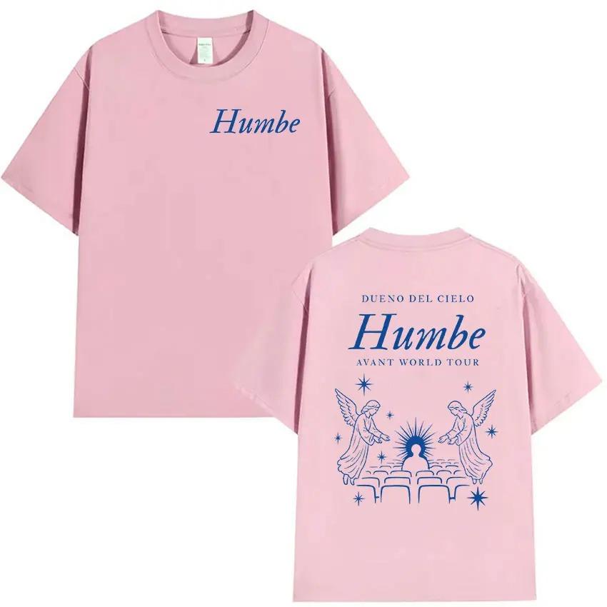 Humbe Dueno Del Cielo 2026 Tour Graphic TShirt Unisex Fashion Short Sleeve TShirt 100 Cotton Streetwear Tshirts