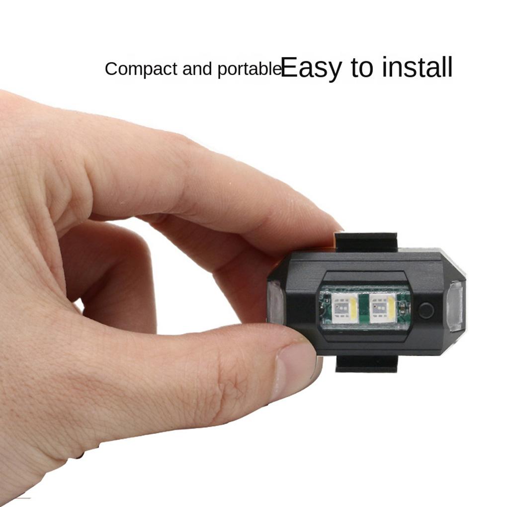 Motorrad Warnleuchte Roller Rückleuchte Alarmierende Rückleuchte Signalleuchten Motorrad Upgrade Modifiziertes Zubehör